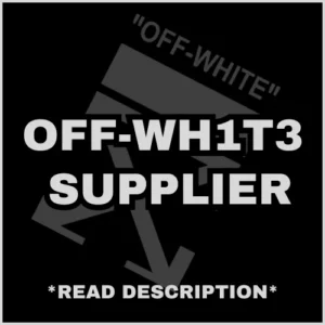 OFF-WH1T3 CLOTHES SUPPLIER